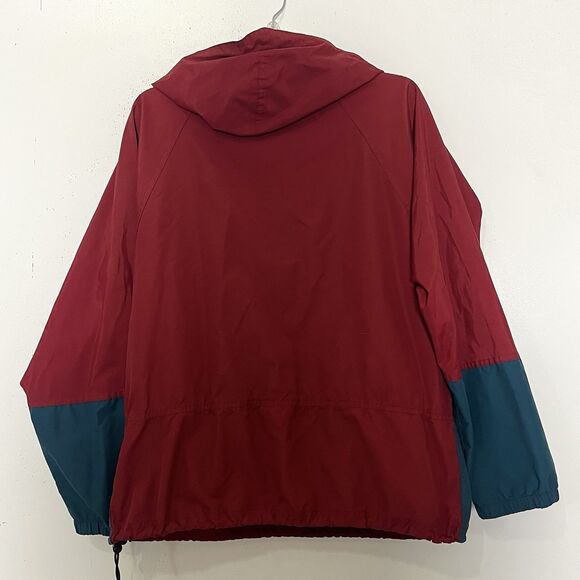 LL Bean 80s Anorak Rain Jacket ASO John Mayer Aztec Windbreaker Womens M Unisex - Picture 7 of 12